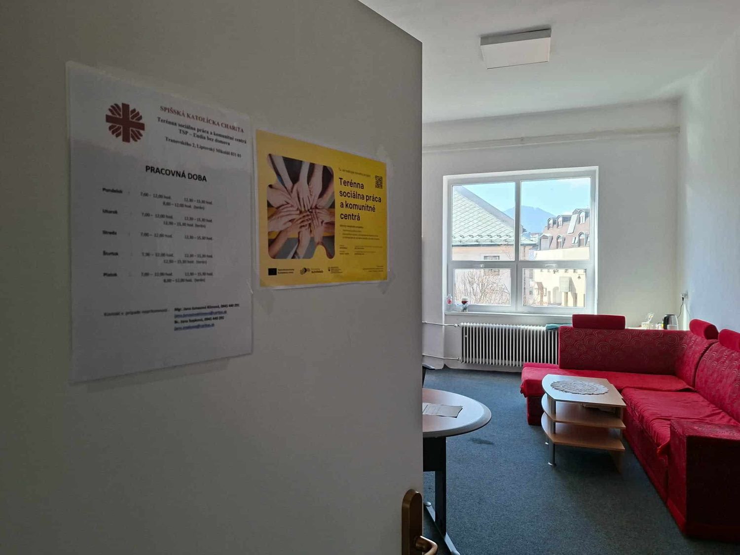 Terénna sociálna práca – ľudia bez domova